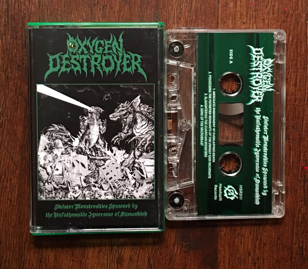 Oxygen Destroyer-Sinister Monstrosities Spawned By The