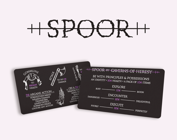 Spoor (Business Card RPG)