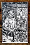 THE NECRO BUTCHER by Erik Volsung (Art Print)