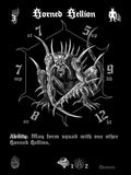 CAVE EVIL - Horned Hellion (Sticker)