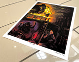 PSYCHO RAIDERS by Joseph Lunders( Cover Print)