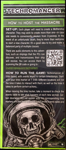 TECHROMANCER (Pamphlet)