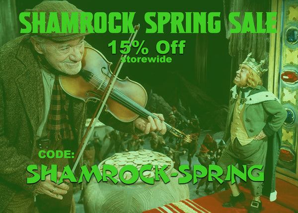 SHAMROCK SPRING SALE 15% off