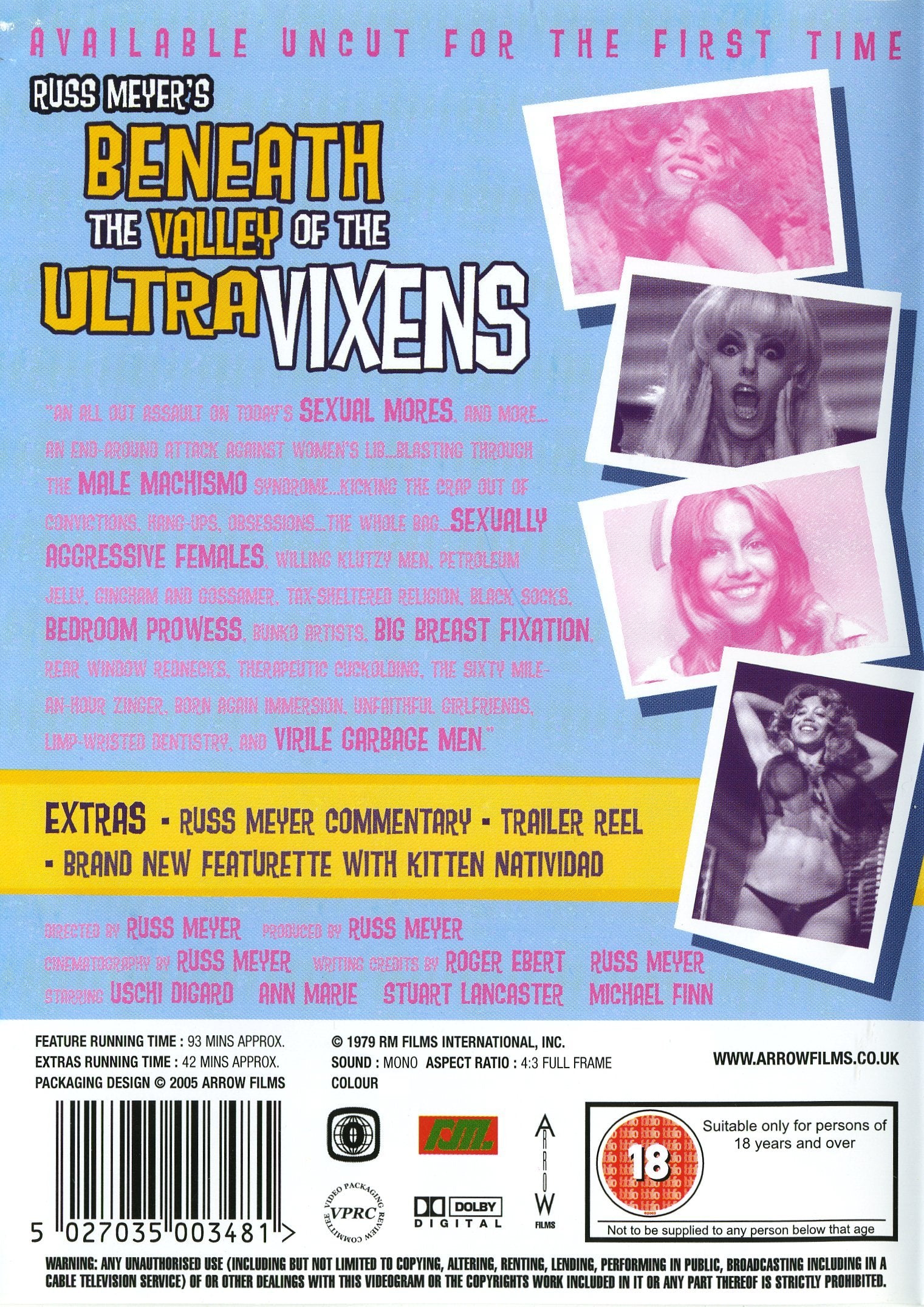 Russ Meyer's: Beneath the Valley of the Ultravixens - Pit of Infinite ...