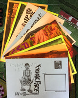 FREAKFACE!!! 10 Postcard Set