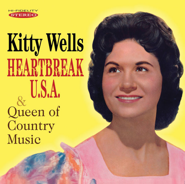 Kitty Wells - Heartbreak U.S.A. & Queen of Country Music (CD)