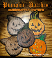 Leather Pumpkin Patches