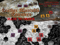 Warcults: Leather Counters (Made to Order)