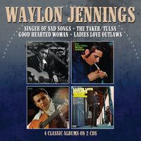 Waylon Jennings - 4 LP Singer of Sad Songs/The Taker-Tulsa/Good Hearted Woman/Ladies Love Outlaws (CD)